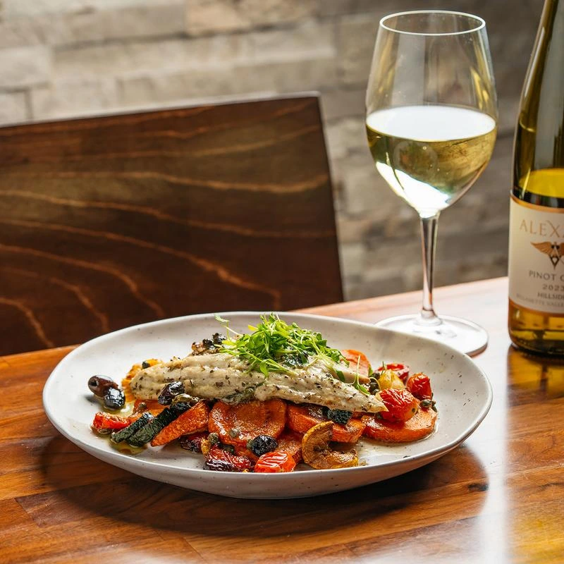 Roasted Branzino